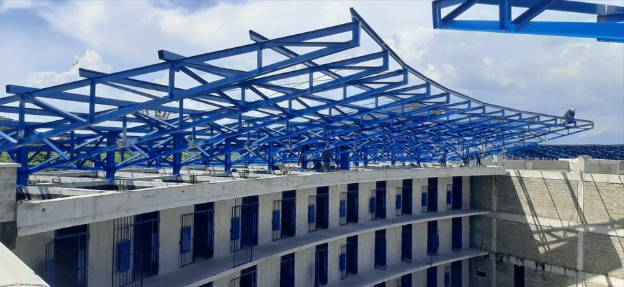 Centro Penitenciario ERON Renacer, Sabanas de San Ángel, Magdalena: estructura metálica de GVS Construcciones