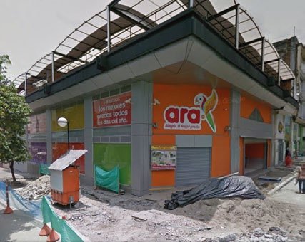 Tiendas Ara Eje Cafetero, 10 tiendas en Quindío, Caldas y Risaralda: estructura metálica de GVS Construcciones